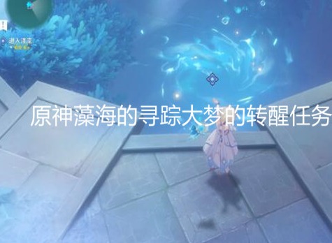 原神藻海的寻踪大梦的转醒任务如何做 原神藻海的寻踪大梦的转醒任务攻略