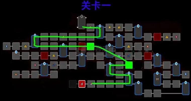 霓虹深渊无限神经矩阵全关卡路线攻略 全关卡通关路线推荐