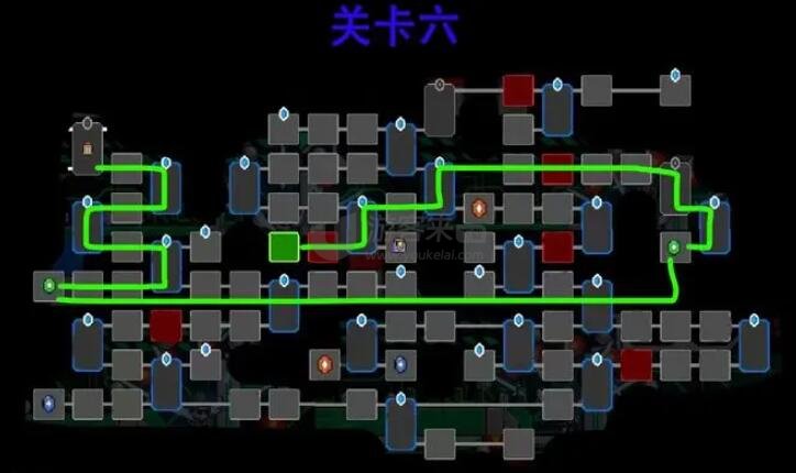 霓虹深渊无限神经矩阵全关卡路线攻略 全关卡通关路线推荐