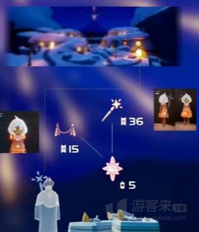 光遇烟火节先祖兑换图 烟火节先祖兑换图介绍