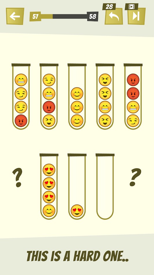 彩色球分类拼图