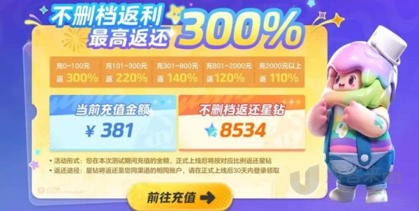 元梦之星攻略大全 充值返利怎么领